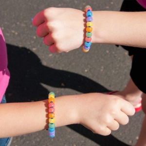 UV sensitive Kunststoffperlen - Klassenset